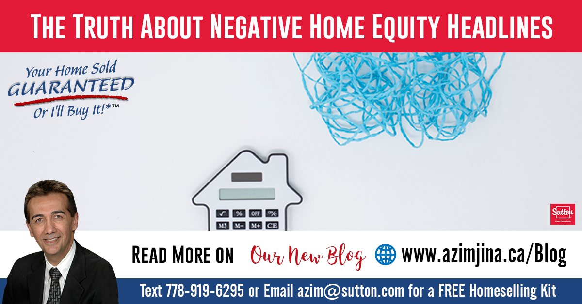 The Truth About Negative Home Equity Headlines