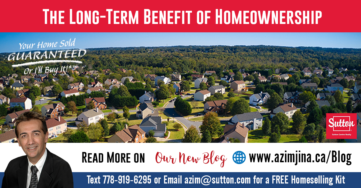 The Long-Term Benefit of Homeownership