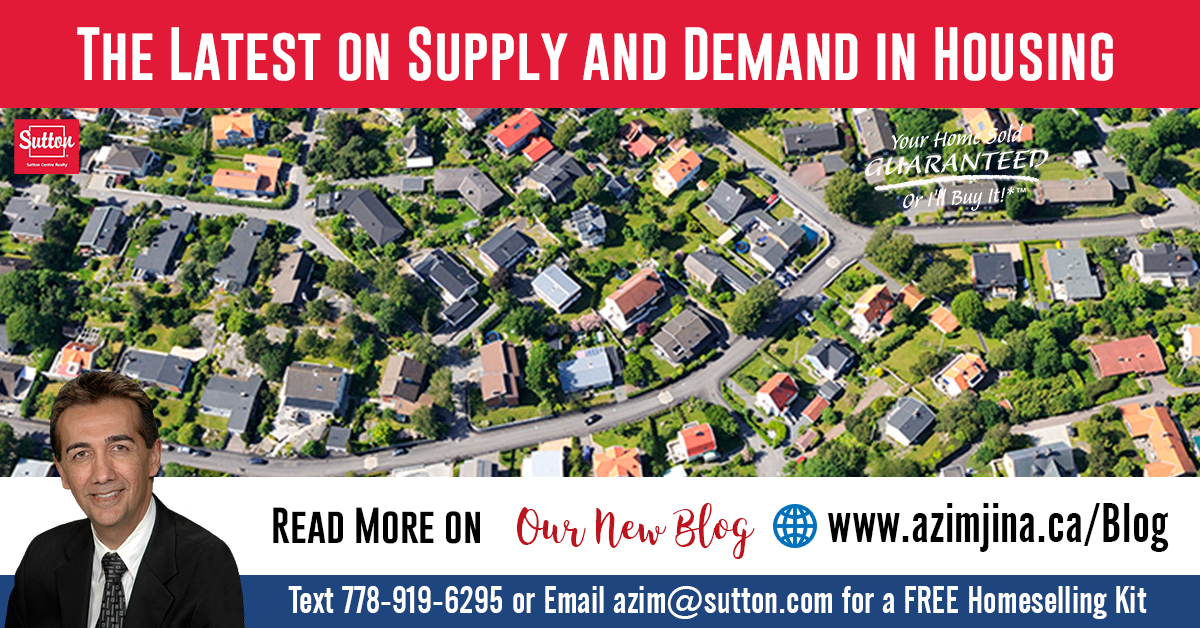 The Latest on Supply and Demand in Housing