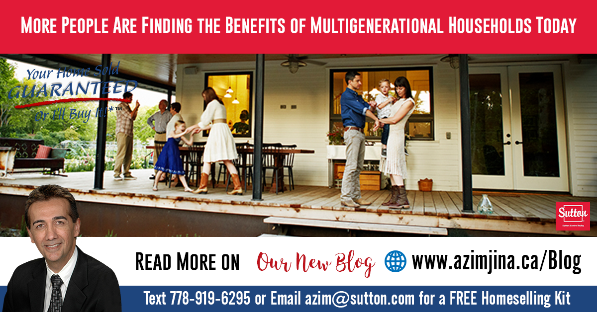 More People Are Finding the Benefits of Multigenerational Households Today