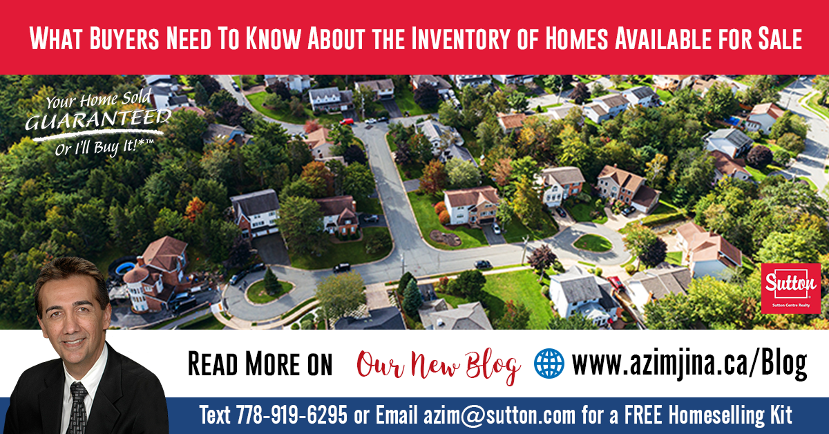 What Buyers Need To Know About the Inventory of Homes Available for Sale